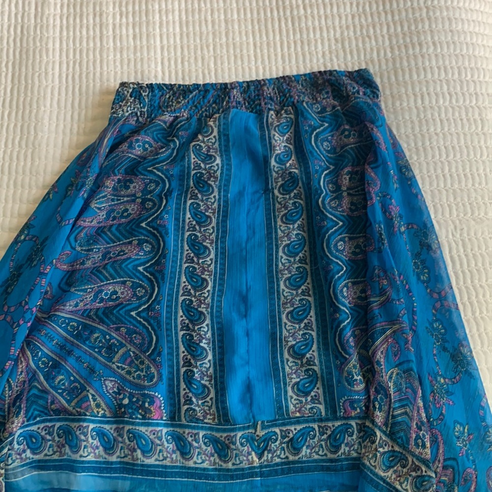 hippie thrifted trendy skirt